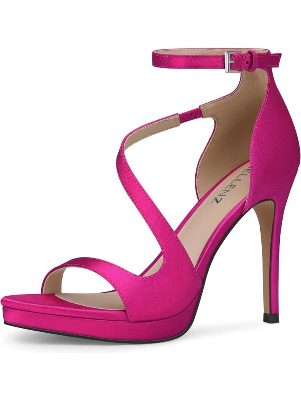 Women's Pink Comfortable Stylish Birthday Night out Wedding 4.3 Inch Sexy Heel